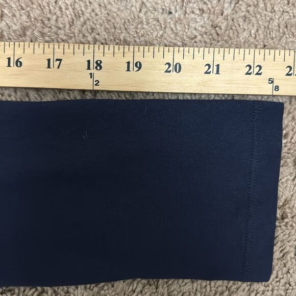 Lauren Ralph Lauren Red Navy Striped Crest Long sleeve Tee XL Preppy Classic - Picture 6 of 8